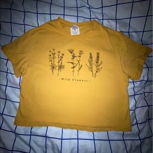 💛Yellow Crop Top💛